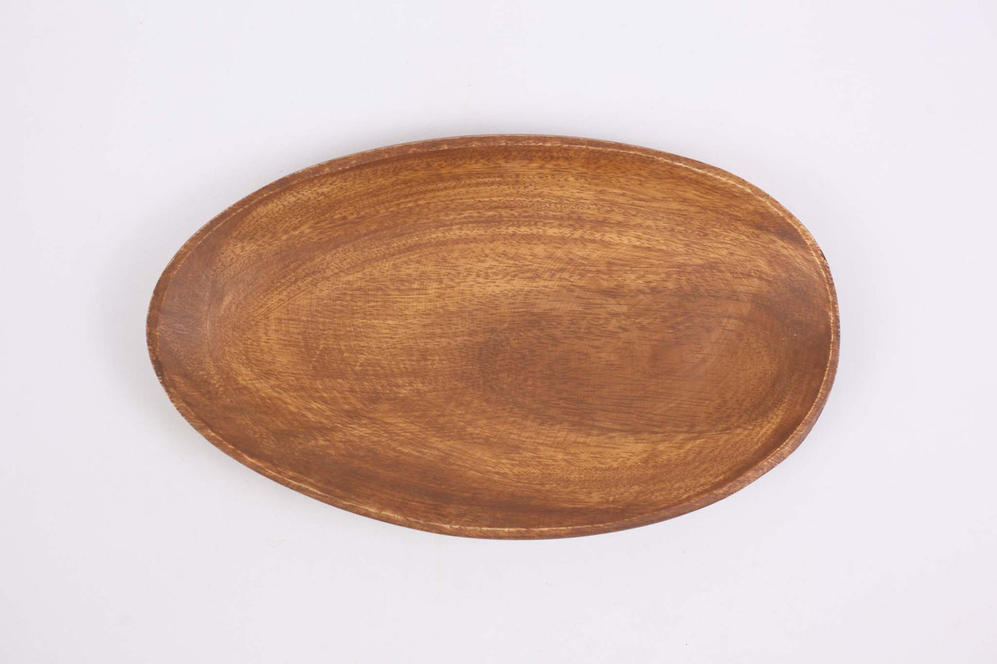 Elliptical Wooden Plate (medium)