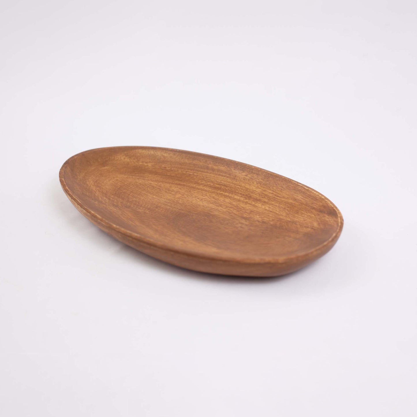 Elliptical Wooden Plate (medium)