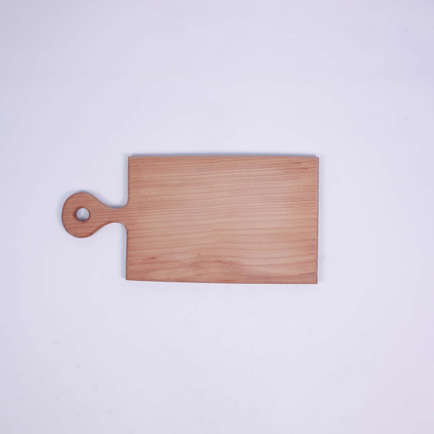 Rectangular Cutting Board with Rounded Edges and Handle