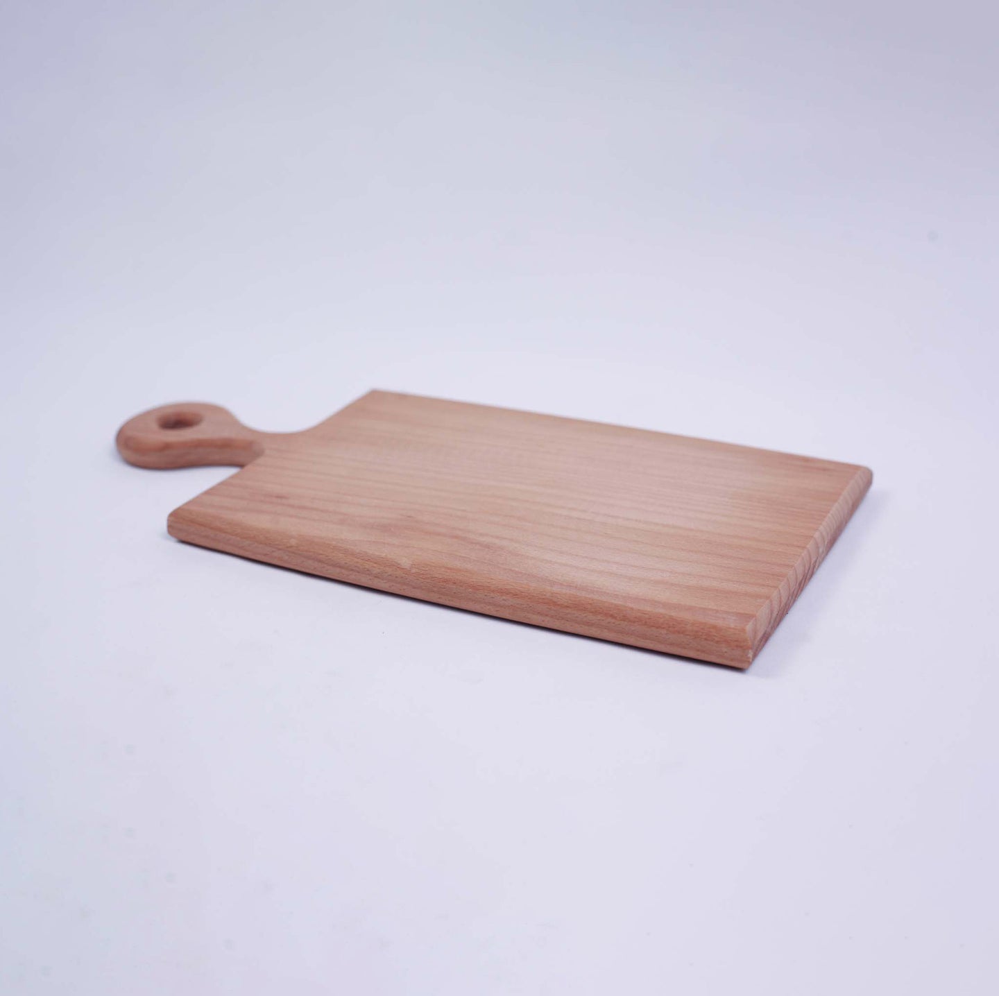 Rectangular Cutting Board with Rounded Edges and Handle