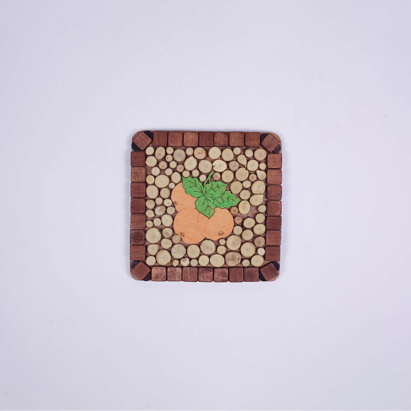 Square Kitchen Coaster for Hot Dishes "Tomato"