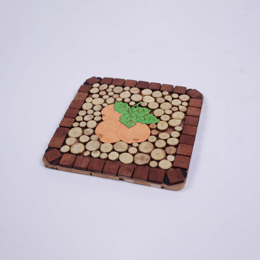 Square Kitchen Coaster for Hot Dishes "Tomato"