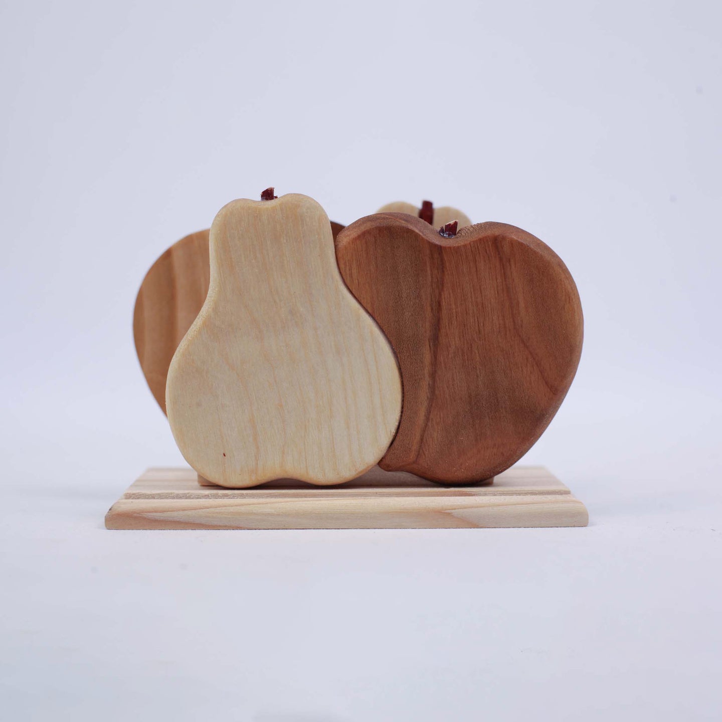 Napkin Holder with Apple and Pear