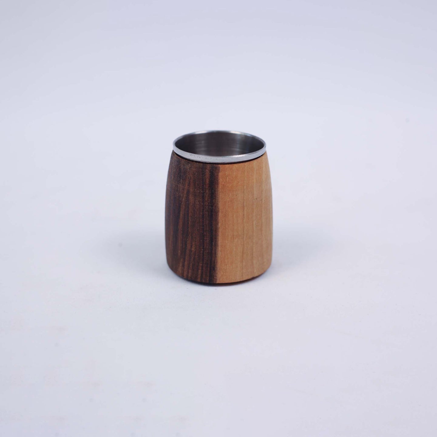 Small Wooden Cup without a Handle