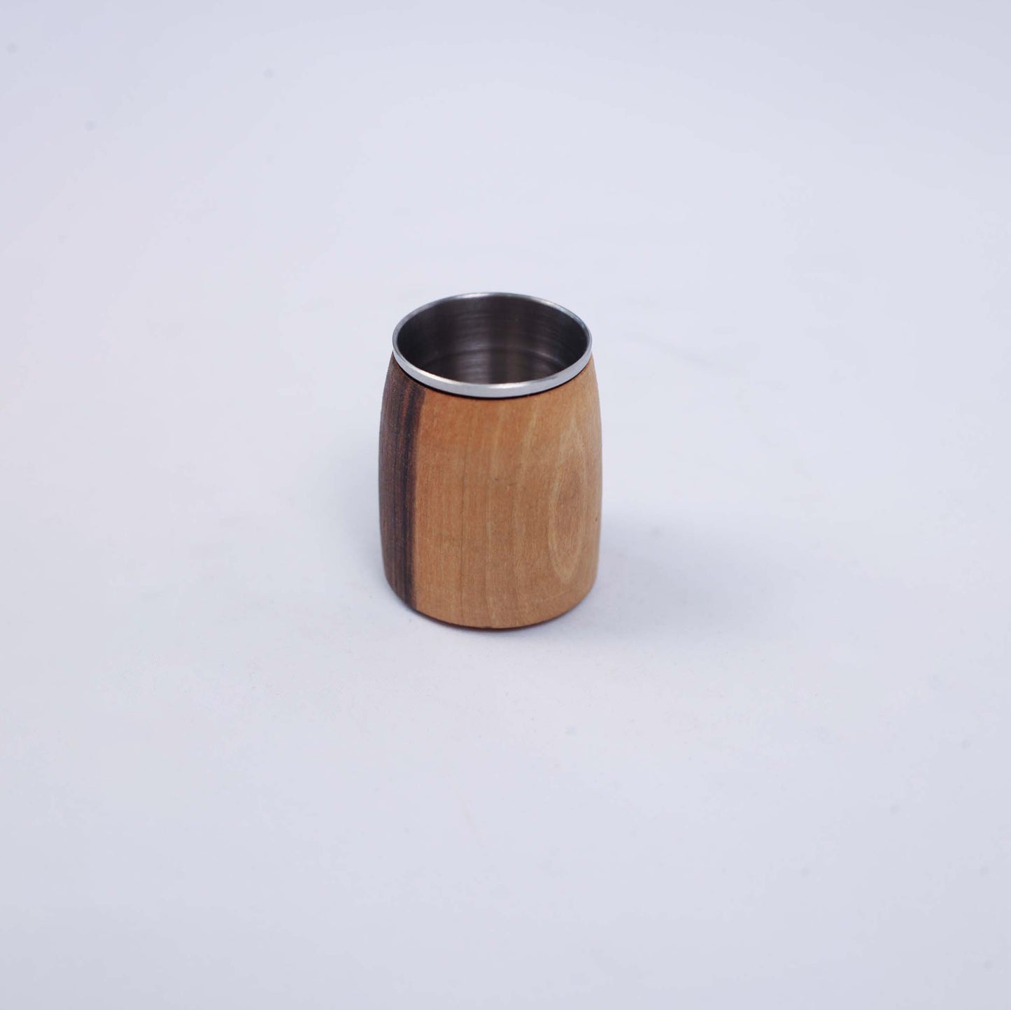 Small Wooden Cup without a Handle